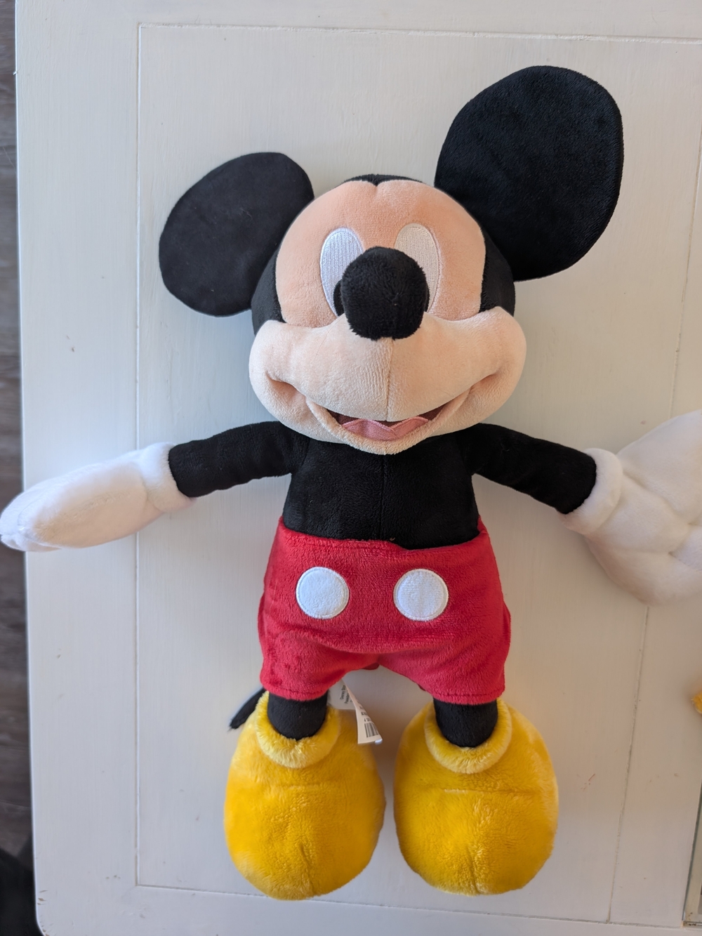 Disney Mickey Mouse Plush - Black, Red, Yellow, White